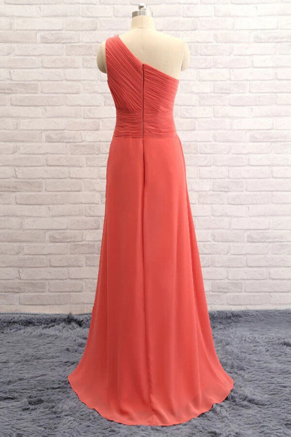 coral junior bridesmaid dresses Chiffon One-Shoulder Dresses, MBD299 ruffle mermaid wedding dresses Width:B - Narrow This halter Floral Lace Wedding Dress