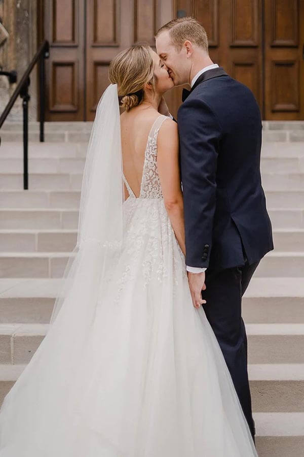 backless wedding dress with veil Stunning 2020 Cathedral Cathedral lace wedding veil - One Layer Beaded, Long, Applique Soft Tulle with Comb