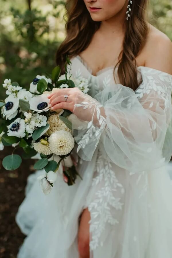custom boho wedding dress Custom Made Boho Bridal Gown