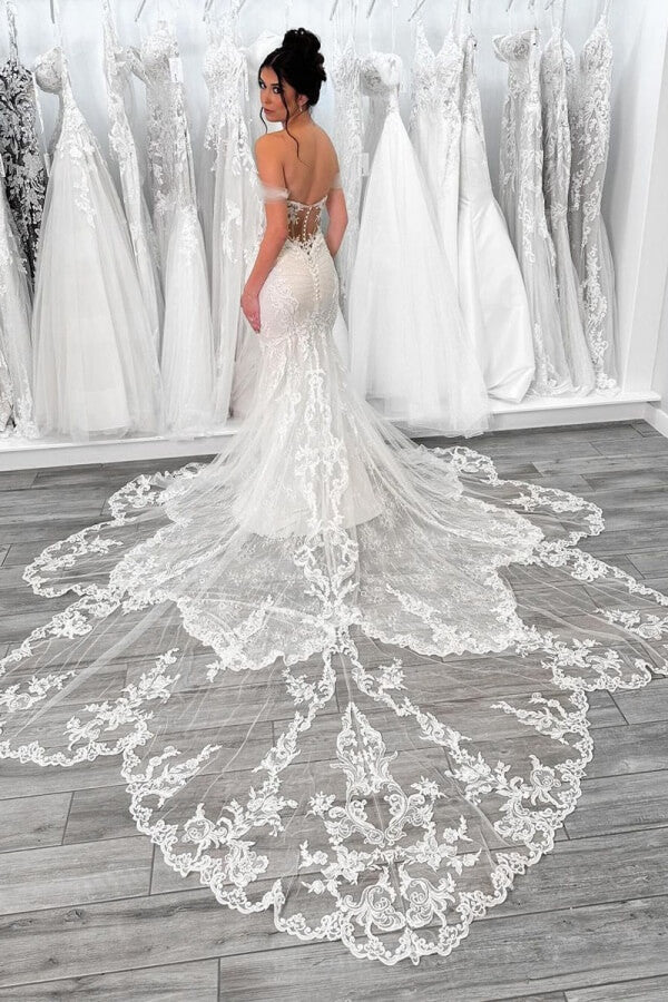 budget lace wedding dresses Mermaid Sweetheart Rustic Dress Cheap Bridal #KOP SELINADRESS Affordable Wedding Dresses | Budget-Friendly