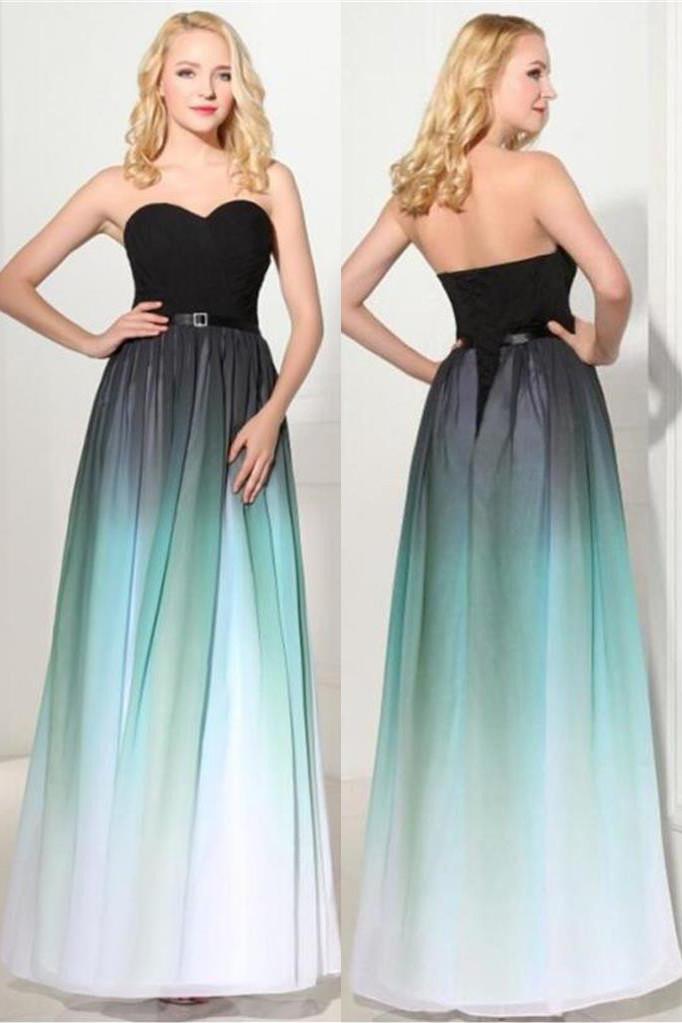 Cheap Simple Chiffon Prom Dresses on Line, Formal Dresses, Evening Dresses, MP170
