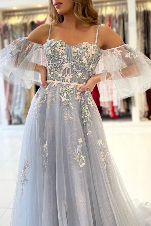 Lace prom dresses | evening gown | party dresses | cheap long prom dresses | musebridals.com