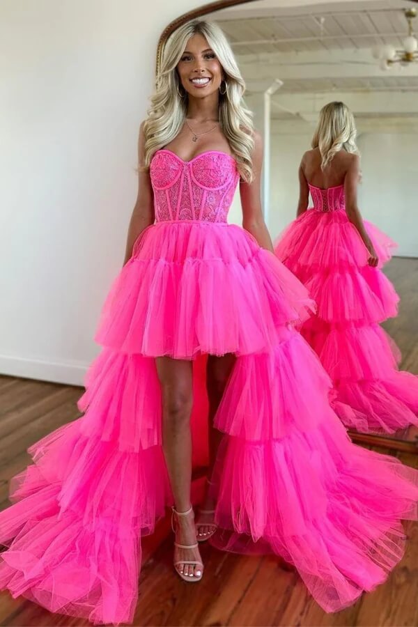 Semi formal dress pink shop