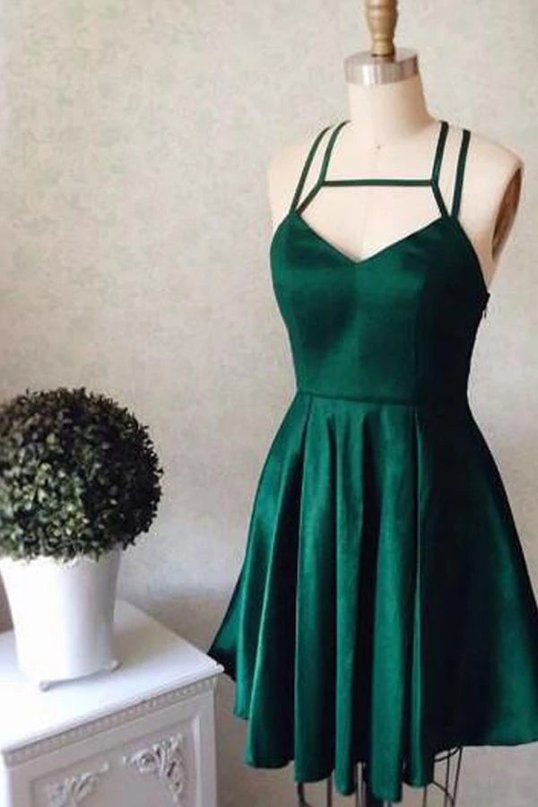 Green Dresses, Emerald, Forest, Dark Green