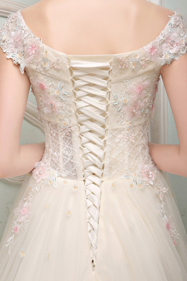 Beautiful Ball Gown Sweep Train Pearl Pink Prom Dress/Evening Dress,MP436 – Musebridals Beautiful Ball Gown Sweep Train Pearl Pink Prom Dress/Evening Dress,MP436 – Musebridals