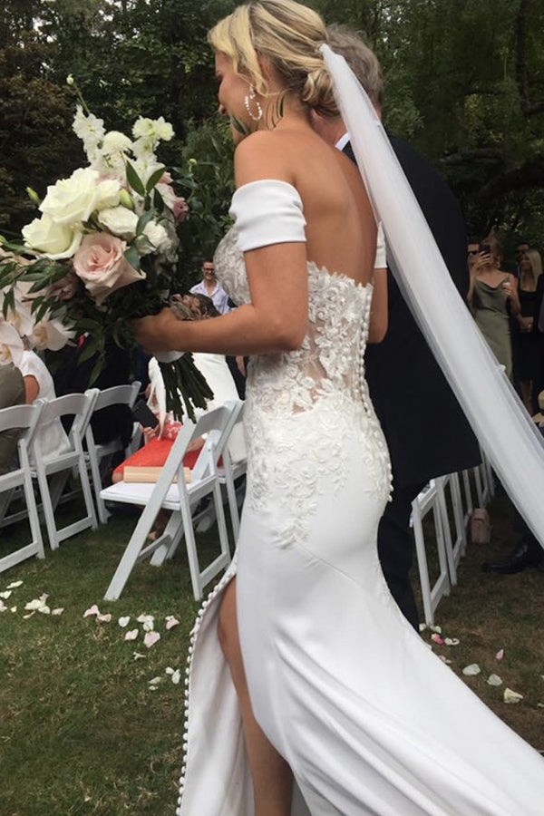 Sweetheart chiffon wedding online dress