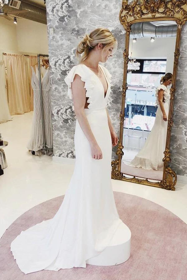 slim fit dress slacks NEW* Sincerity Bridal Sweetheart Neckline with Cap sleeves Fit & Flai