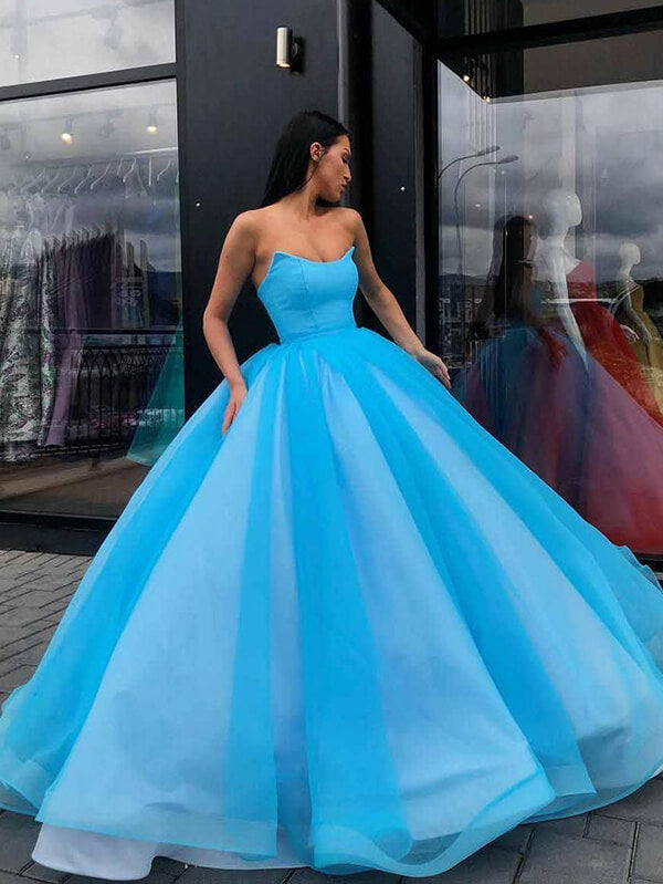 Princess ball gown prom discount