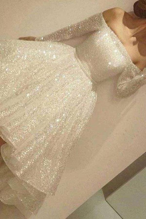 strapless open back dress Fabulous White Satin A-Line Lace Up Back Homecoming Dress, Short Prom Dresses US8 / Custom Color(Leave A note) main image 1