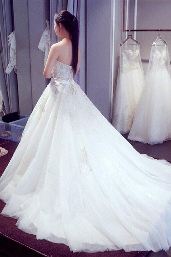 knee length dresses for ladies Swarovski Crystals Beaded Shiny Wedding Gown with Rhinestone Embroidery High Neck Piece