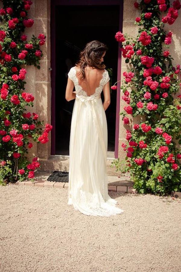 alfred angelo a line wedding dresses Elegant off-the-shoulder jewel cap sleeves a-line lace Wedding dress main image 0