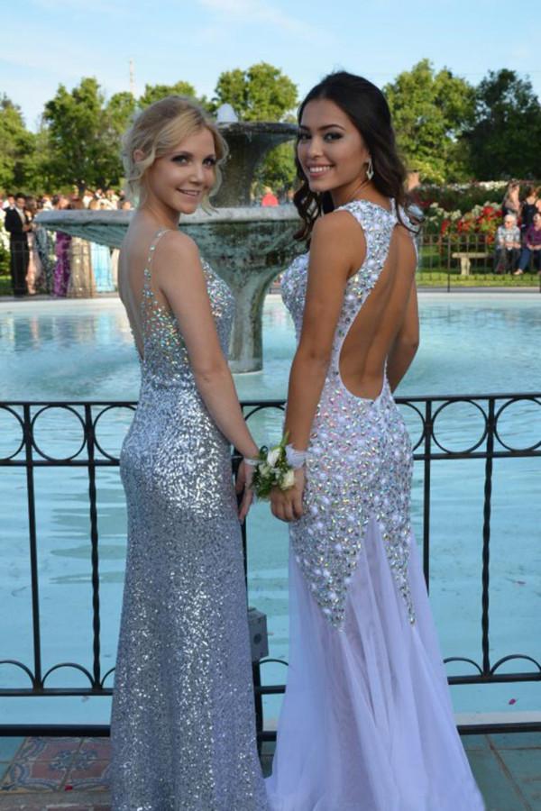 Decent Sweetheart Mermaid Lavender Backless Long Prom Dress with Beading, MP189 Decent Sweetheart Mermaid Lavender Backless Long Prom Dress with Beading, MP189