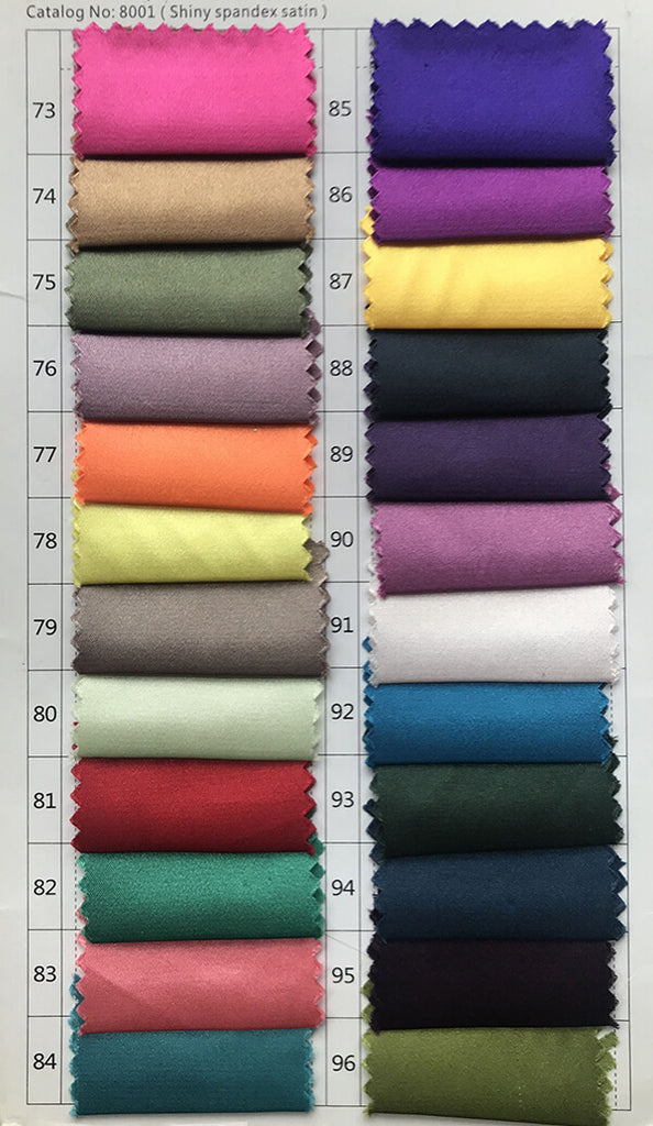 Silk Satin color chart 4 | bridesmaid dresses | cheap bridesmaid dresses | wedding party dresses | www.musebridals.com