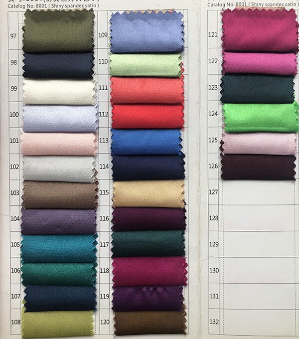 Silk Satin color chart 5 | bridesmaid dresses | cheap bridesmaid dresses | wedding party dresses | www.musebridals.com
