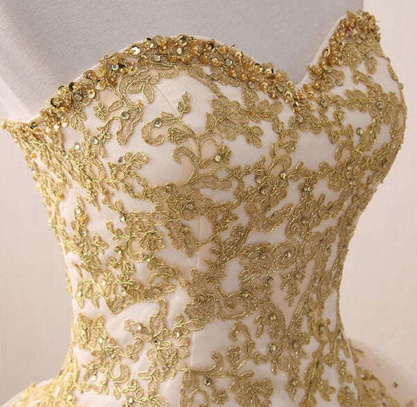 Tulle ball gown prom dresses | cheap Quinceanera Dresses | long prom dresses | musebridals.com