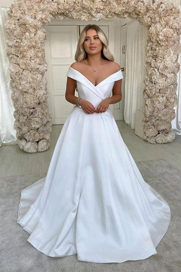 A white wedding dress Clearance