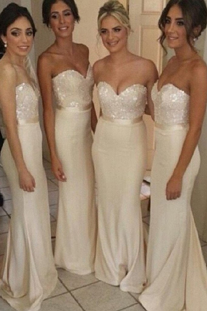 Elegant Sweet Heart Mermaid Pretty Bridesmaid Dresses, Wedding Party Dress, MB137 Elegant Sweet Heart Mermaid Pretty Bridesmaid Dresses, Wedding Party Dress, MB137