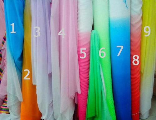 Ombre Color Swatch at www.musebridals.com