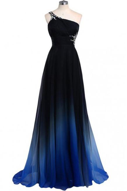 green emerald velvet dress V neck Ombre Formal Prom Dress, A Line Wedding Dress Party Gown fg1772 –  formalgowns main image 0