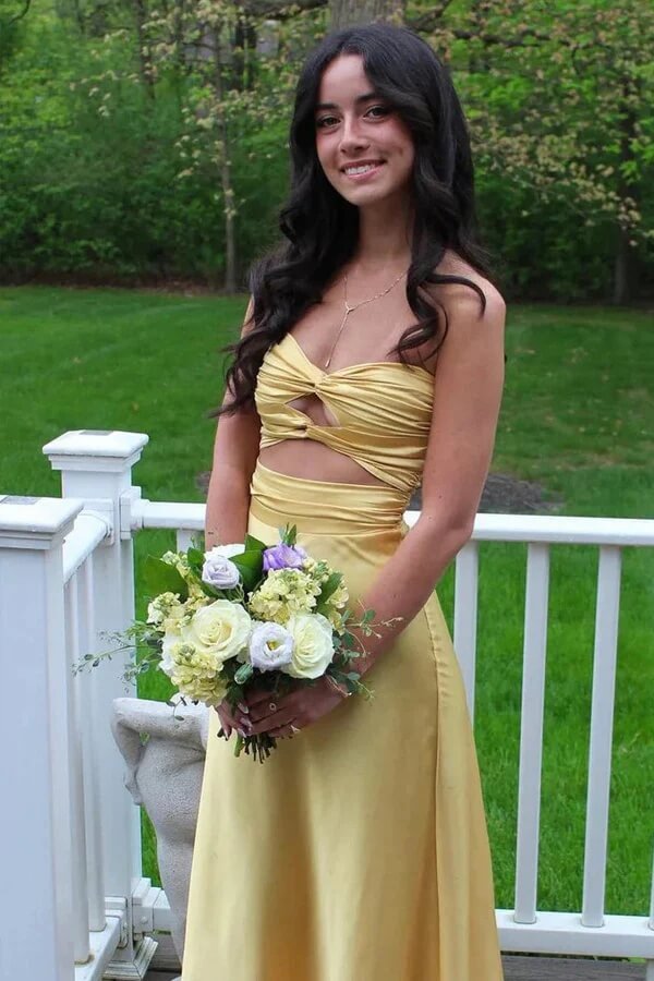 Blue Sheath Strapless Floor Length Prom Dresses, MP1021 | Musebridals Blue Sheath Strapless Floor Length Prom Dresses, MP1021 | Musebridals