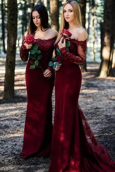 files/BurgundySatinLongSleevesLaceAppliquesScoopLongBridesmaidDresses_MBD328_1.jpg
