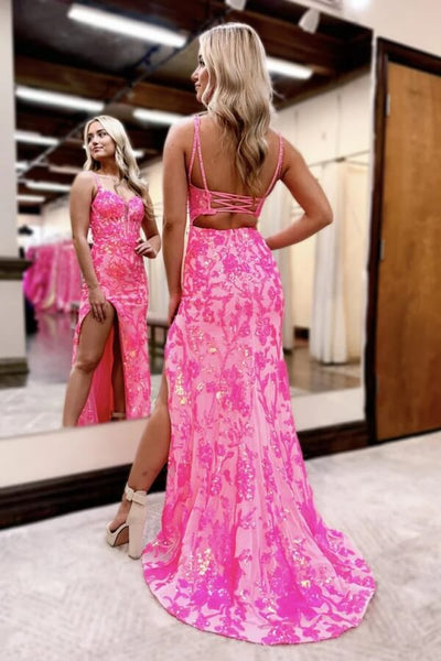 files/CharmingPinkLaceSequinsMermaidVNeckLongPromDressesWithSlit_MP1099_1.jpg