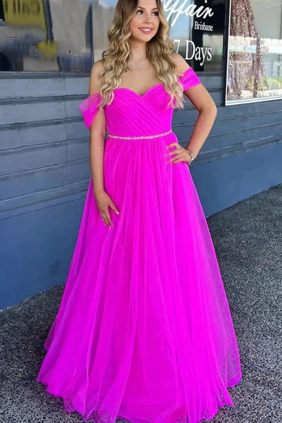 files/FuchsiaTulleA-lineOff-the-shoulderFloorLengthPromDressesWithBelt_MP845_3.jpg