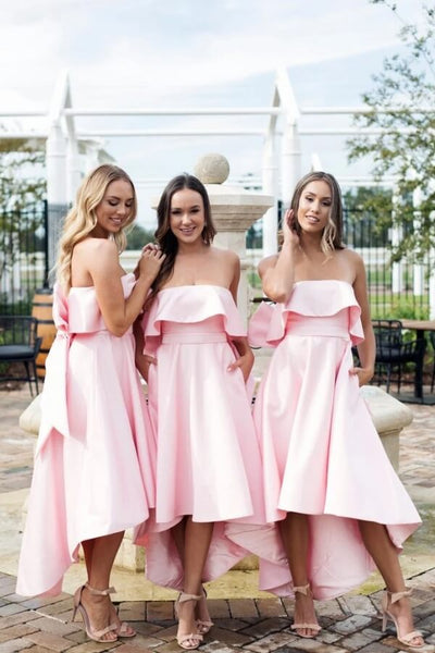 files/PinkSatinStraplessHighLowBridesmaidDressesWithBow_BridalPartyDress_MBD331_1.jpg