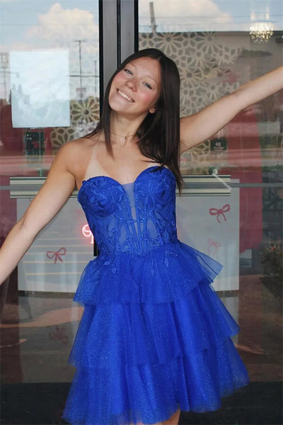 Blue Homecoming Dresses, Short Prom Dresses, Short Homecoming Dresses Musebridals Blue Homecoming Dresses, Short Prom Dresses, Short Homecoming Dresses Musebridals