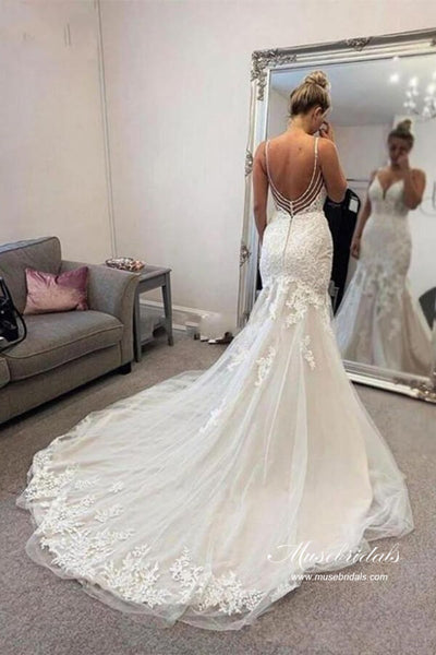 files/Tulle_Mermaid_Open_Back_Spaghetti_Straps_V_Neck_Lace_Wedding_Dresses_MW1214_1.jpg