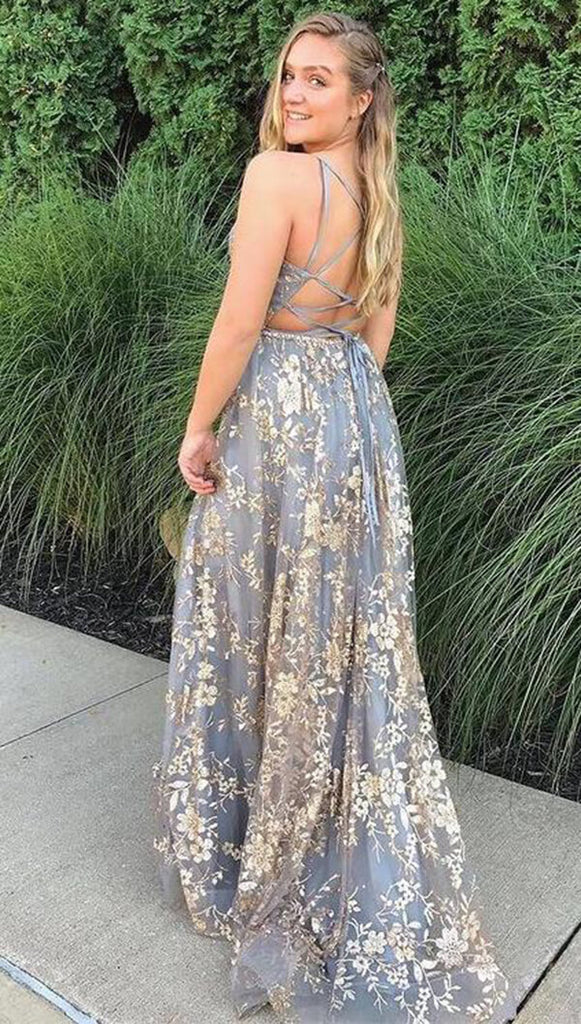 Grey prom dresses | tulle prom dresses | cheap prom dress | evening gown | www.musebridals.com