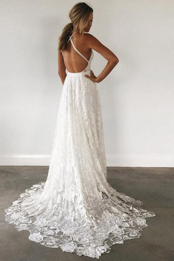 white lace v neck dress MEERA fabric midi wedding Our white short sleeve lace detail maxi dress is the perfect dress to wear if you are a bride Boho Lace Deep V-Neck Bell