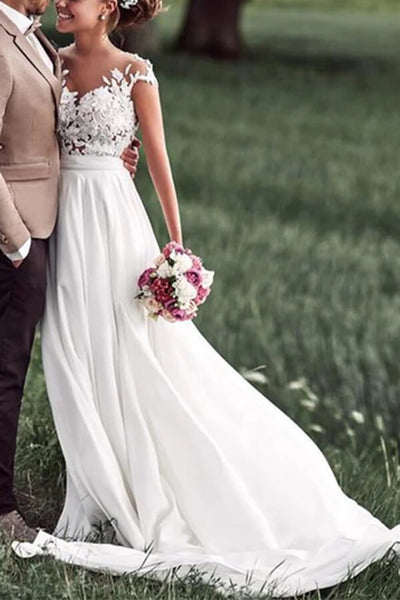 products/OffWhiteLaceCapSleevesChiffonBeachWeddingDressesWithAppliques_MW589_1.jpg