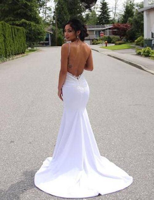 Satin Wedding Dress|musebridals.com