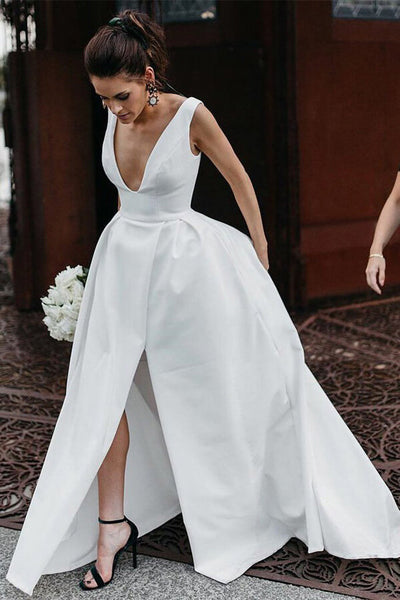 products/SimpleIvorySatinA-lineV-NeckWeddingDresseswithPockets_MW537_5.jpg