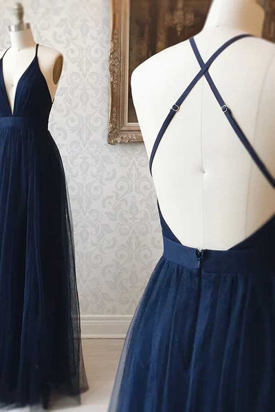 products/SimpleNavyBlueTulleA-lineV-neckBacklessLongBridesmaidDresses_MBD167_1.jpg