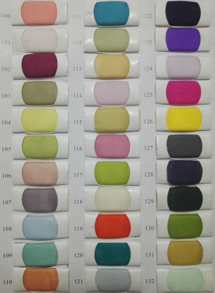 Tulle color chart 1 at musebridals