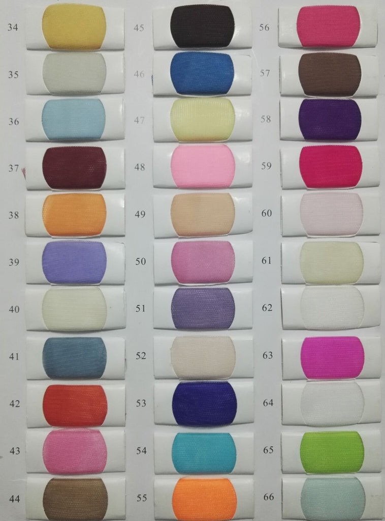 Tulle color chart 3 at musebridals